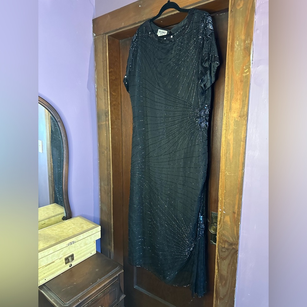 Lord and Taylor Beaded Dress